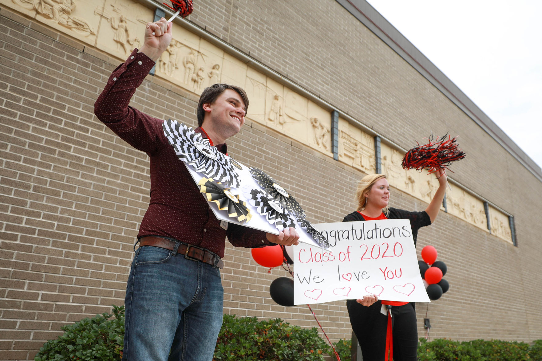 Opelika High School Class of 2020 drive-thru celebration